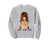 Armenian Girl Armenia Flag Armenian Girlfriend Wife Sudadera