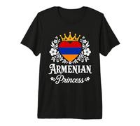 Armenian Princess Armenia Flag Proud Armenian Girl Camiseta Premium