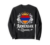 Armenian Queen Armenia Flag Proud Armenian Woman Sudadera