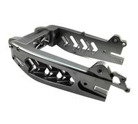 Armero Trasero de Aluminio 3D CNC Hollow Hollow out Fishbone Flat Tork Compatible con NIU N1 N1S NGT NQI Modificación de Scooter eléctrico(Titanium)