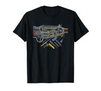 Armero Vintage Armas De Fuego Profesional Armeria Camiseta