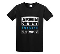 Armin Van Buuren Armin Only Imagine The Music Men's T-Shirt Unisex Black Men Tees XXL