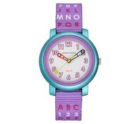 Armitron Sport 27/1002 Reloj Deportivo para niños fácil de Leer con Correa de Nailon Estampada, Morado