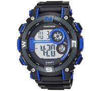 Armitron Sport 40/8284 Reloj Deportivo Digital con cronógrafo y Correa de Resina, para Hombre, Azul