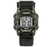Armitron Sport 45/7004 Reloj Deportivo Digital con cronógrafo y Correa de Nailon, Unisex, Verde
