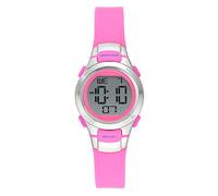Armitron Sport 45/7012 Reloj Deportivo Digital con cronógrafo y Correa de Resina, para Mujer, Rosa neón/Plateado