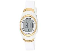 Armitron Sport 45/7034 Reloj Deportivo Digital con cronógrafo y Correa de Resina, para Mujer, Blanco