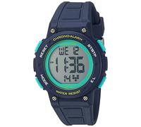 Armitron Sport Reloj cronógrafo Digital para Mujer con Correa de Resina, 45/7086, Azul