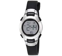 Armitron Sport Reloj Cronógrafo Digital Resina, Mujer, 45/7012BLK, Negro/Plata