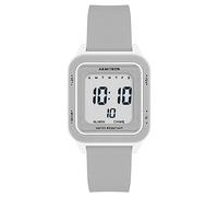Armitron Sport Reloj digital de mujer con correa de silicona 45/7143, Gris, Moderno