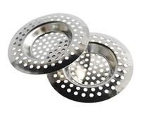 Armo - Colador de Fregadero de Cocina, Filtro de Drenaje de Acero Inoxidable, recogedor de Alimentos, 1.4 Pulgadas, Paquete de 2