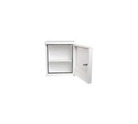 Armoire à pharmacie conforme à la norme DIN 13157 - à 1 porte, blanc, h x l x p 420 x 360 x 200 mm - vide - armoire de premiers secours armoires de premiers secours coffret de premiers secours gaze gazes pharmacie pharmacies premiers secours secours