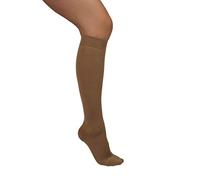 ArmoLine Medias de compresión de 20 - 30 mmHg abiertas/cerradas clase 1 rodilla alta para la hinchazón, varcosas venas, trombosis de vena profunda, viajes de embarazo de vuelo, trabajo de oficina
