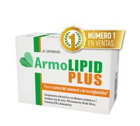ArmoLIPID PLUS - Complemento Alimenticio Para el Control del Colesterol y de los Triglicéridos, Con Levadura Roja de Arroz, Berberina, Coenzima Q10, Astaxantina y Ácido Fólico, 60 Comprimidos