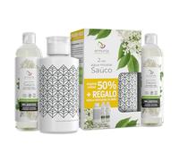 Armonía Cosmética Natural - Pack Agua micelar Saúco BIO 300ml + 300ml - Desmaquilla y limpia - Suaviza, Relaja y Tonifica - Vegano