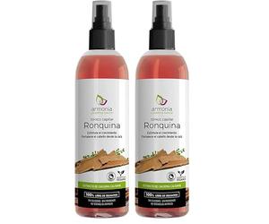 Armonía Cosmética Natural - Tónico Capilar Ronquina - Anitcaída - Estimula el crecimiento - Fortalece desde la raíz - 200 ml (Paquete de 2)