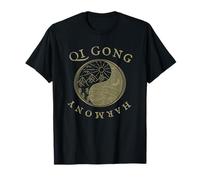 Armonía de Qi Gong, Dibujo Retro Vintage, Equilibrio del Yin Camiseta