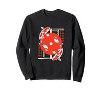Armonía Peces Koi Cultura Japonesa Artístico Oriental Sudadera