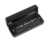 Armónica Armónica Profesional En Do De 10 Agujeros Y 20 Tonos Con Estuche Para Principiantes(Black)