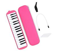 Armónica compacta de órgano de boca con 32 teclas que ofrece tonos nítidos y una pequeña melodica de fácil aprendizaje para entusiastas de la música, instrumento de teclado profesional