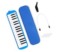 Armónica compacta de órgano de boca con 32 teclas que ofrece tonos nítidos y una pequeña melodica de fácil aprendizaje para entusiastas de la música, armónica compacta de órgano de boca