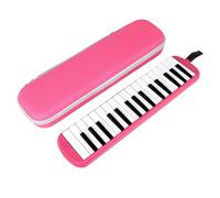 Armónica compacta de órgano de boca con 32 teclas que ofrece tonos nítidos y una pequeña melodica de fácil aprendizaje para entusiastas de la música, armónica compacta de órgano de boca