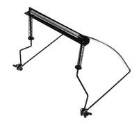 Armónica con soporte para cuello, Soporte para armónica para cuello profesional | Soporte para cuello ajustable Soporte para armónica con 10 orificios,Soporte de soporte antiarañazos, accesorio profes