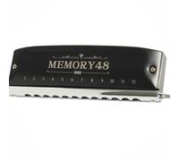 Armónica Cromática Armónica cromática de cobre de 12 agujeros y 48 tonos armónica en C instrumentos de música armónica cromática