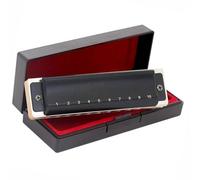 Armónica Cromática Armónica Nueva T008S De 10 Agujeros Armónica Richter De Blues Con 12 Teclas Armónica De Buena Calidad Para Jugadores Adultos(Eb Key)
