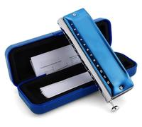 Armónica cromática intérprete 12 agujeros 48 tonos instrumentos musicales clave de C(A)