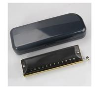 Armónica Cromática Profesional ABS, Peine C, 12 Agujeros, 48 tonos, Con Caja Instrumento de Armónica