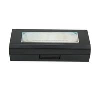 Armónica De Lujo De Blues, Armónica De Blues Clave De C, Armónica De órgano Bucal De Arpa De Blues, órgano Bucal De 10 Agujeros Con Estuche Para Principiantes(Negro)