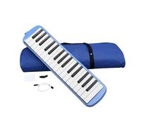 Armónica de teclado - piano de soplado portátil, sintetizador de melodía para estudiantes, melodía musical con dos tubos para entrenamiento en el aula, lecciones de principiantes, entretenimiento