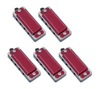 Armónica En C 10 Piezas De Collares De Armónica De 4 Agujeros Y 8 Notas Adecuados Para Principiantes Y Adultos(10PCS Red)