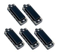 Armónica En C 10 Piezas De Collares De Armónica De 4 Agujeros Y 8 Notas Adecuados Para Principiantes Y Adultos(10PCS Black)