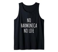Armónica Hombres Mujeres Niños Música Blues Folk Instrumento Reproductor Camiseta sin Mangas
