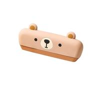 Armónica Infantil de Silicona con 16 Agujeros, diseño de Dibujos Animados, Ideal para niños pequeños. Tonalidad de Do. Cuerpo extraíble y Lavable. Instrumento Musical fácil de Tocar.