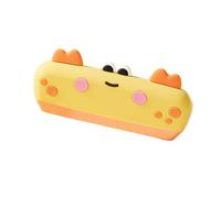 Armónica Infantil de Silicona con 16 Agujeros, diseño de Dibujos Animados, Ideal para niños pequeños. Tonalidad de Do. Cuerpo extraíble y Lavable. Instrumento Musical fácil de Tocar.