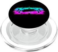 armónica Jugador músico Latido armónica PopSockets PopGrip para MagSafe