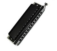 Armónica Marca Armónica Cromática 12 Agujeros 48 Tonos Arpa Negro Instrumento Maestro Harpe Armónica Cromática profesional armónica