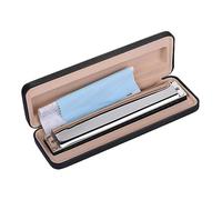 Armónica para Adultos Armónica Con Acento De Tecla C De 24 Hoyos, Instrumento De Armónica Autodidacta Para Estudiantes Y Principiantes Adultos (Color : 02)