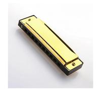 Armónica para Adultos C Key 10 Agujeros Armónica Diatónica ABS Peine Arpa Instrumento De Música Con Estuche (Color : 02)