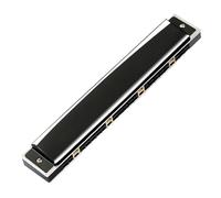 Armónica Para Adultos La Armónica Polifónica C 28 Con Acento De 24 Agujeros Es Fácil De Tocar(Type 7)