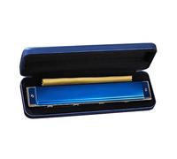 Armónica para Adultos Tecla C De Armónica Trémolo De 24 Hoyos Para Principiantes Y Adultos Con Estuche Rígido (Color : 02)