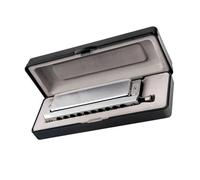 Armónica Profesional Armónica Cromática Profesional De 10 Agujeros Y 40 Notas En Do Diseñada Para Músicos Profesionales. Incluye Estuche