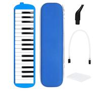 Armónica profesional con 32 teclas, rango completo, instrumento educativo para práctica y órgano de boca compacta