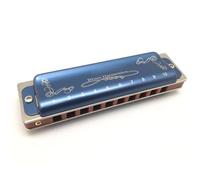 Armónica Profesional La Armónica De Blues Para Principiantes De 10 Agujeros Es Fácil De Tocar