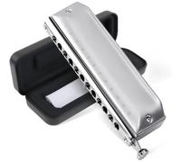 Armónica Profesionales Armónica Cromática De 12 Agujeros Con Diferentes Tonos Para Principiantes Y Profesionales(DB Tone)