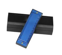 Armónica Profesionales Armónica De 10 Agujeros Y 20 Tonos Armónica Con Tecla C Órgano De Boca Adecuado Para Entusiastas De La Música Instrumento De Viento De Madera