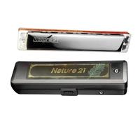 Armónica Profesionales Armónica Tremolo Nature 21 Agujeros Órgano De Boca Armónico Profesional Peine De Madera De Arce Instrumentos Musicales(DB Tone)